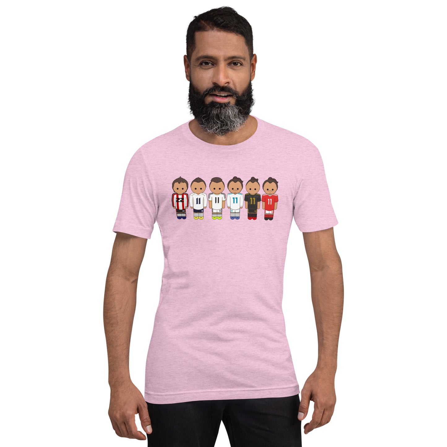 Gareth Bale Lineup Unisex t-shirt