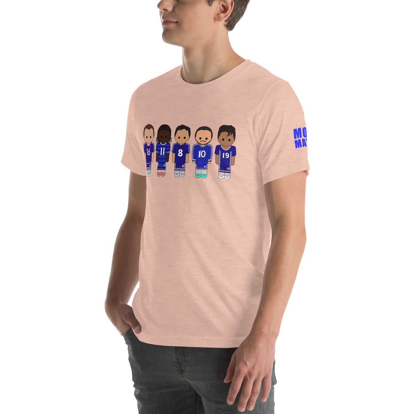 Chelsea Drogba-Lampard-Hazard-Robben-Costa Unisex t-shirt