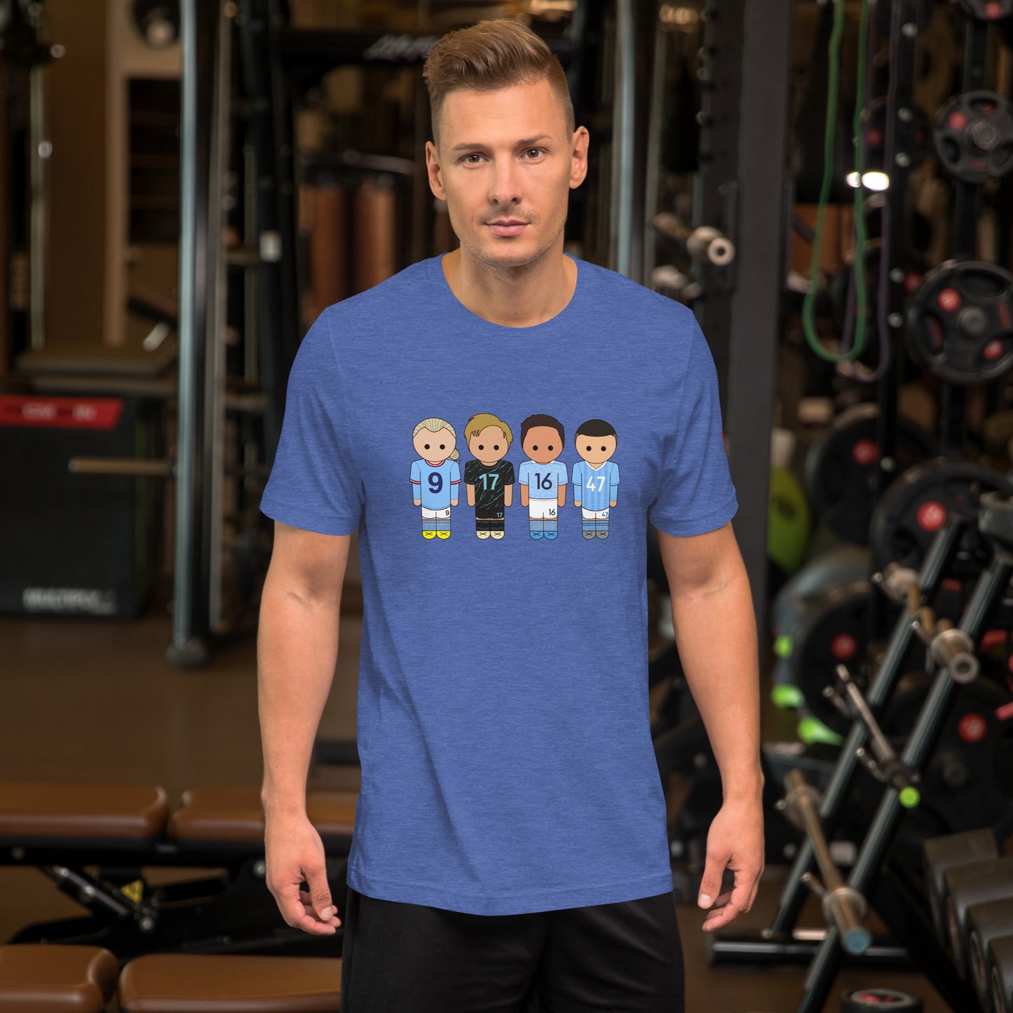 Manchester City Haaland-Foden-De Bruyne-Rodri Unisex t-shirt