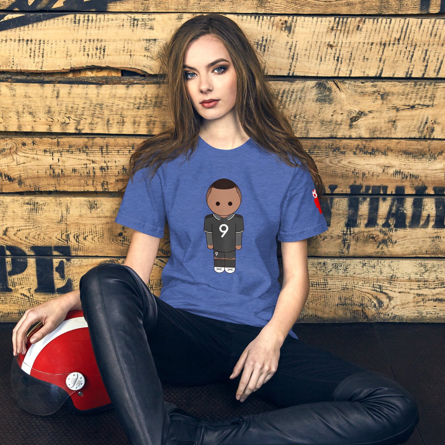 mbappe-gray-unisex-t-shirt
