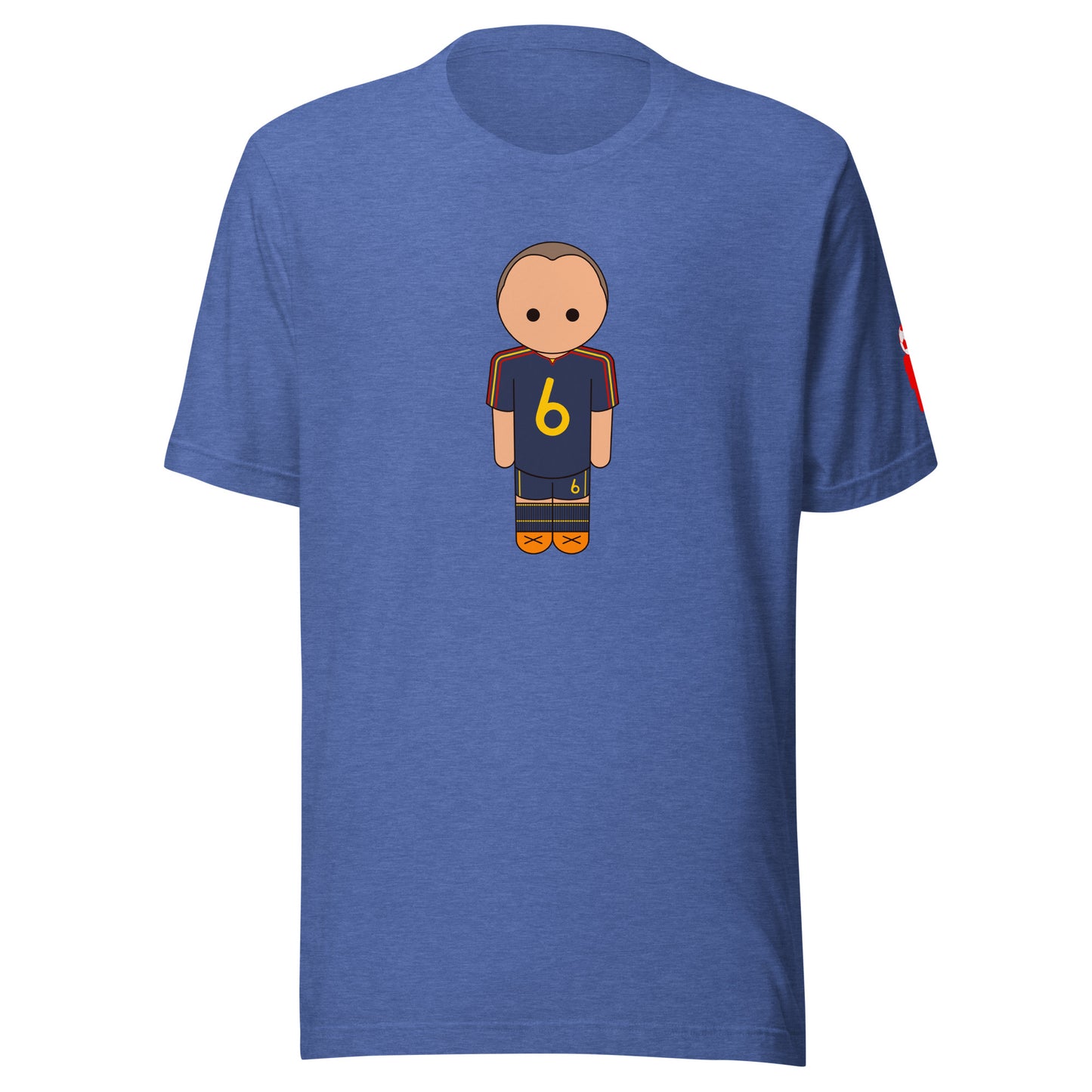 Iniesta Spain Away Unisex t-shirt