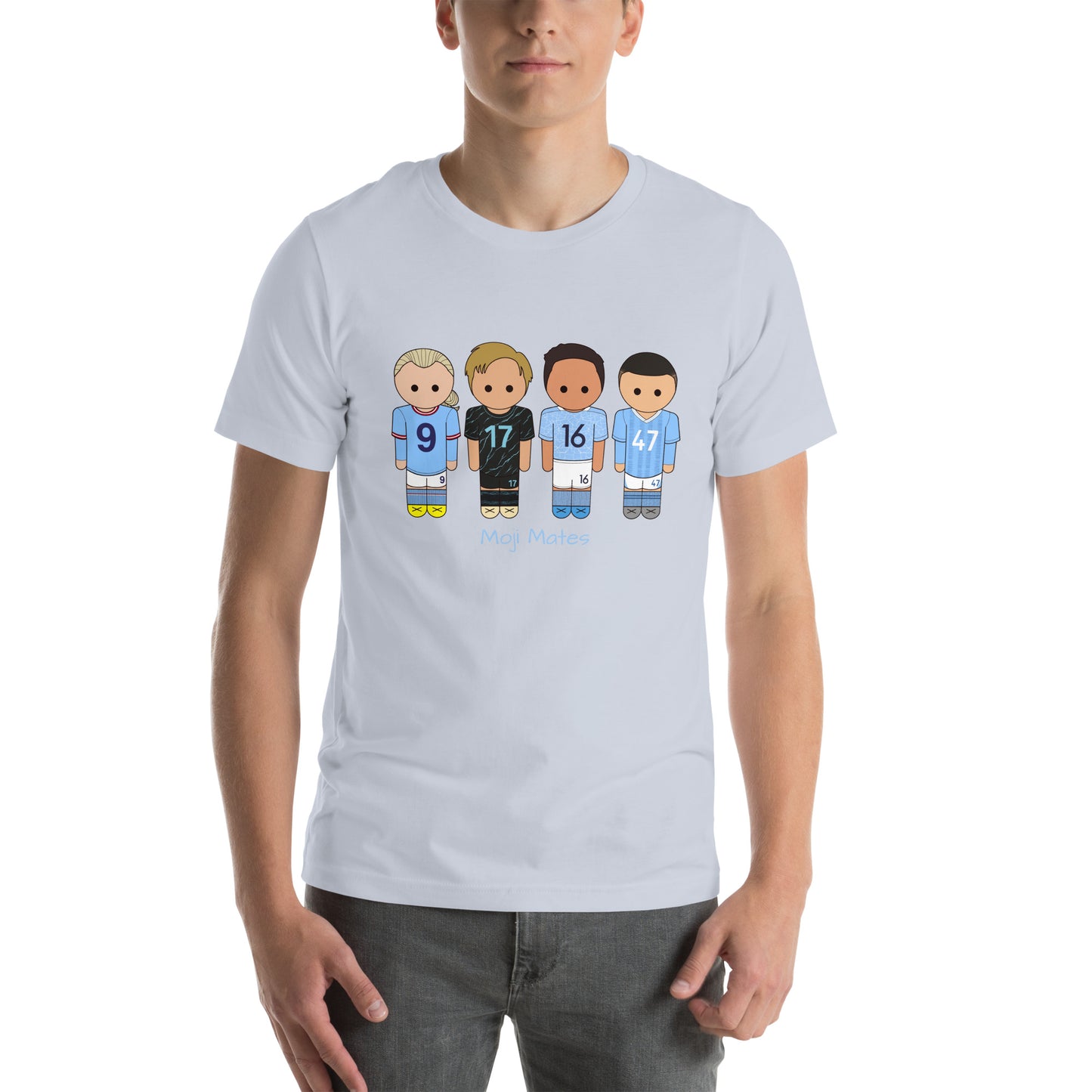 Man City Haaland De Bruyne Rodri Foden Unisex t-shirt