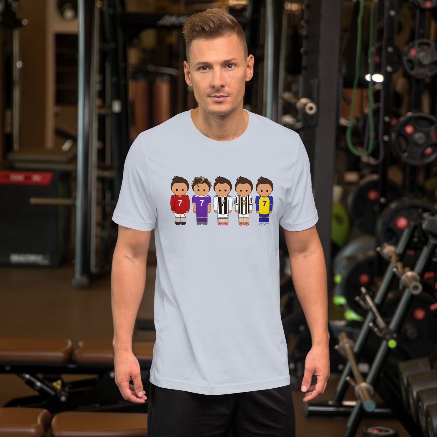 Ronaldo United-Real Madrid-Juventus-Al Nassr Unisex t-shirt