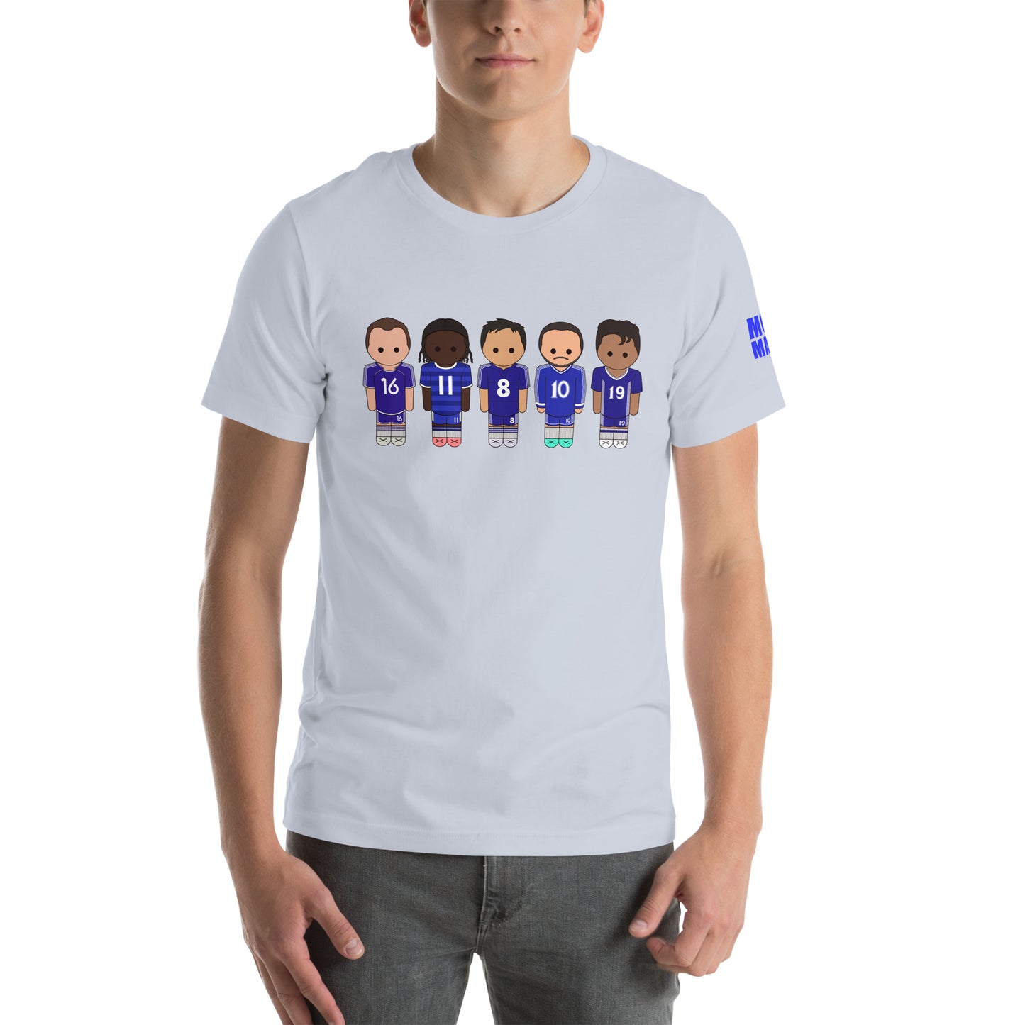 Chelsea Drogba-Lampard-Hazard-Robben-Costa Unisex t-shirt