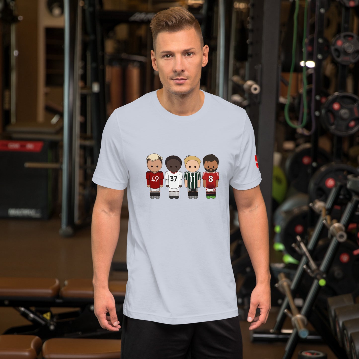 Manchester United Mainoo-Bruno-Hojlund-Garnacho Unisex t-shirt