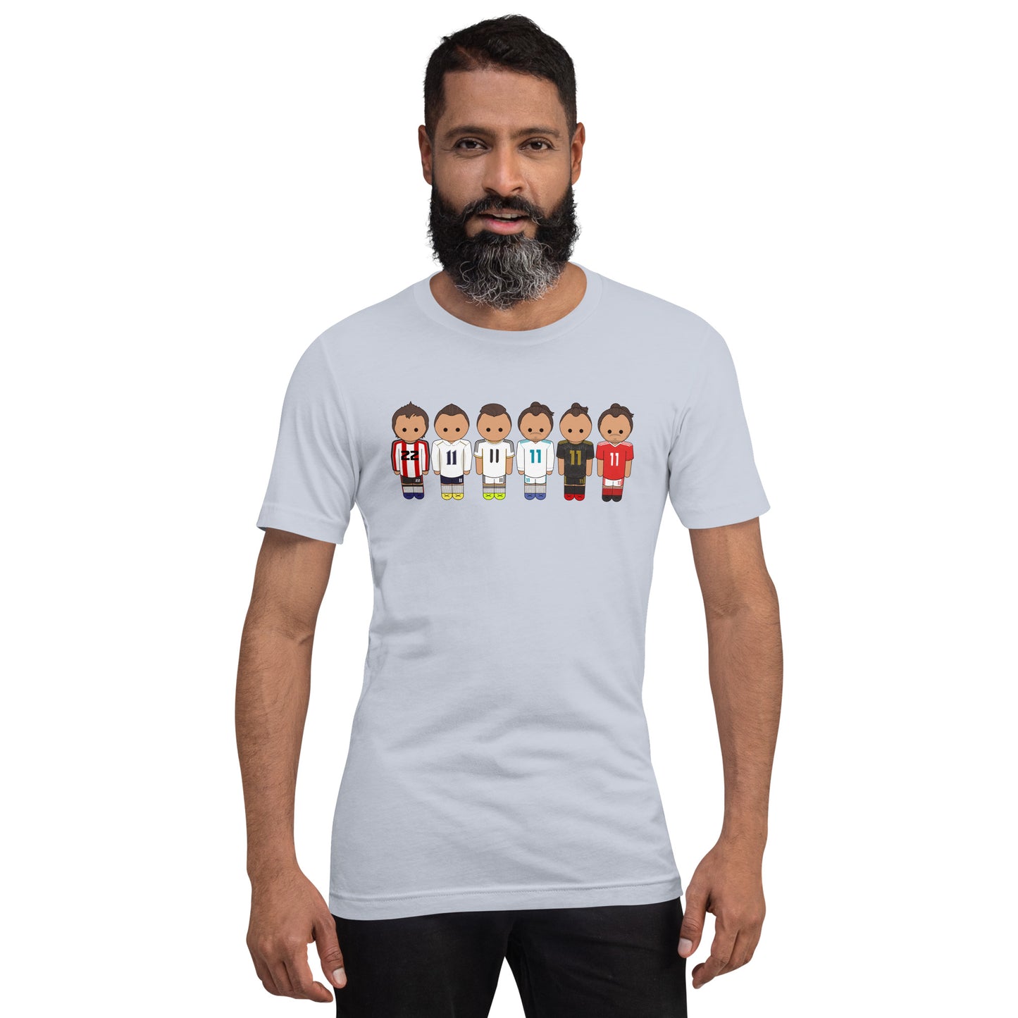 Gareth Bale Lineup Unisex t-shirt