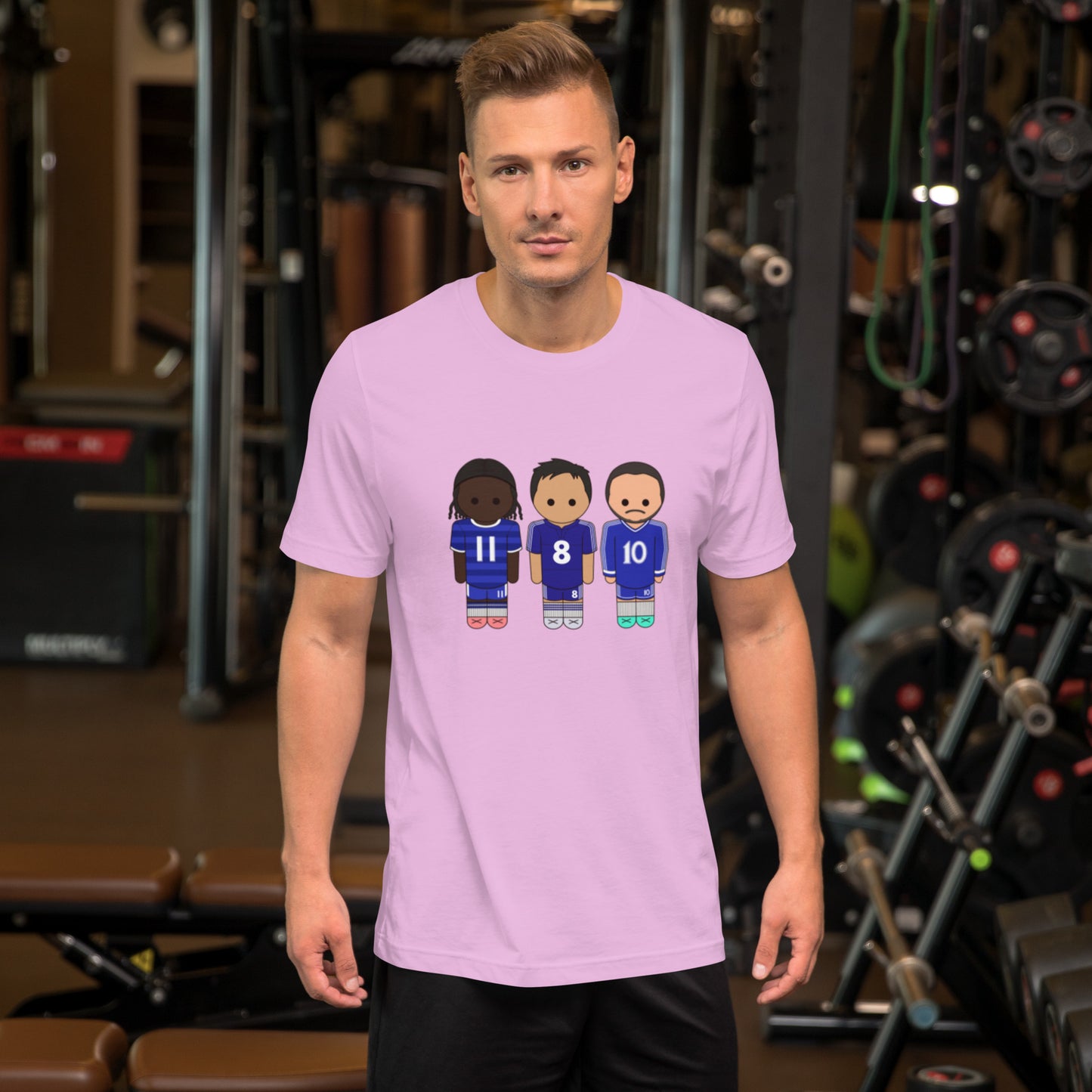 Chelsea Drogba-Lampard-Hazard Unisex t-shirt