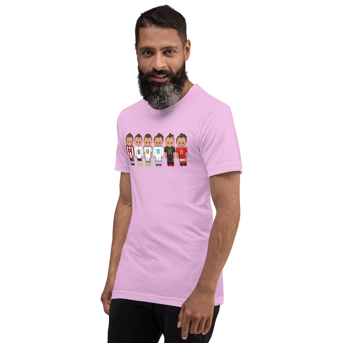 Gareth Bale Lineup Unisex t-shirt