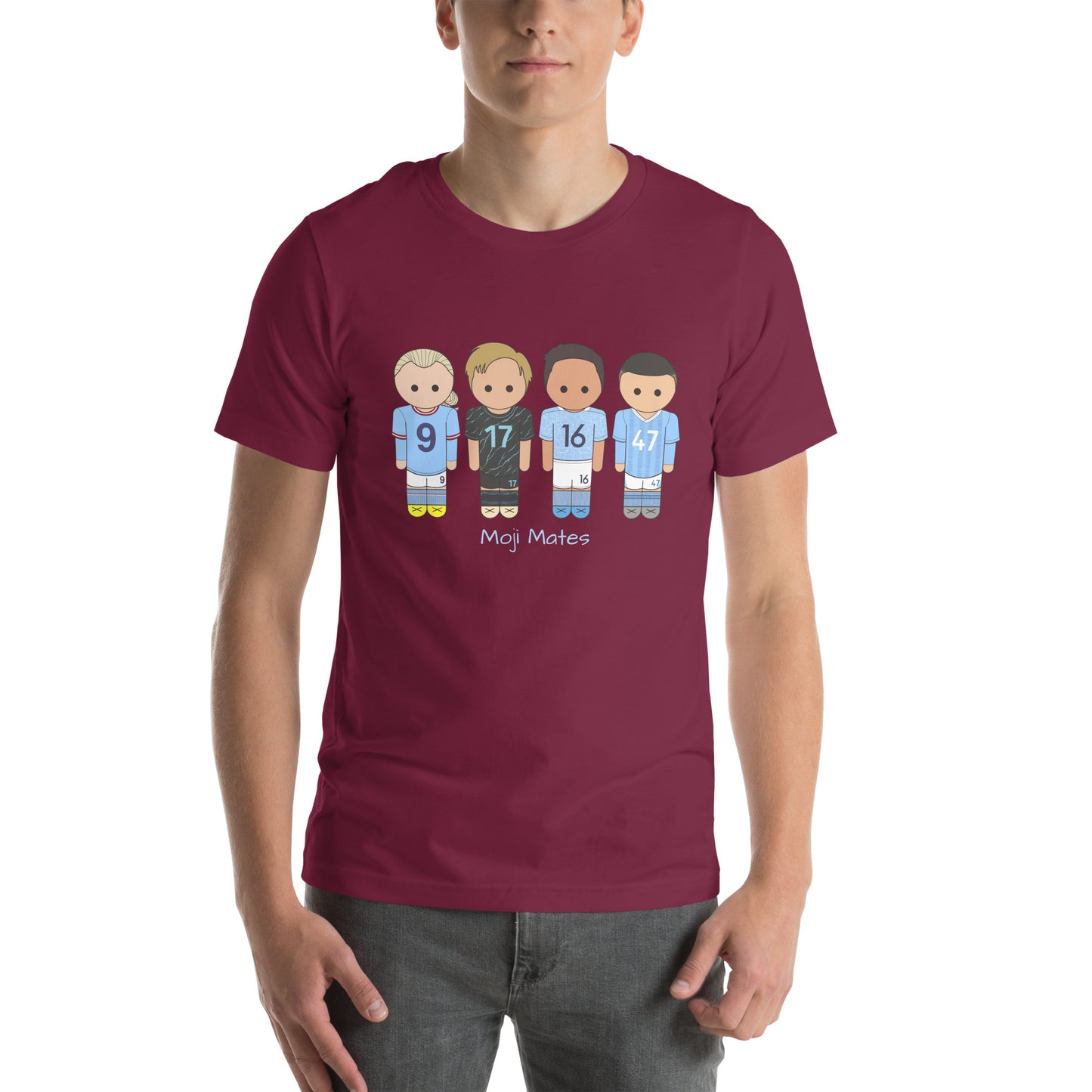 Man City Haaland De Bruyne Rodri Foden Unisex t-shirt