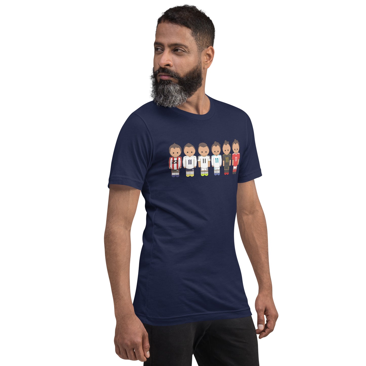 Gareth Bale Lineup Unisex t-shirt