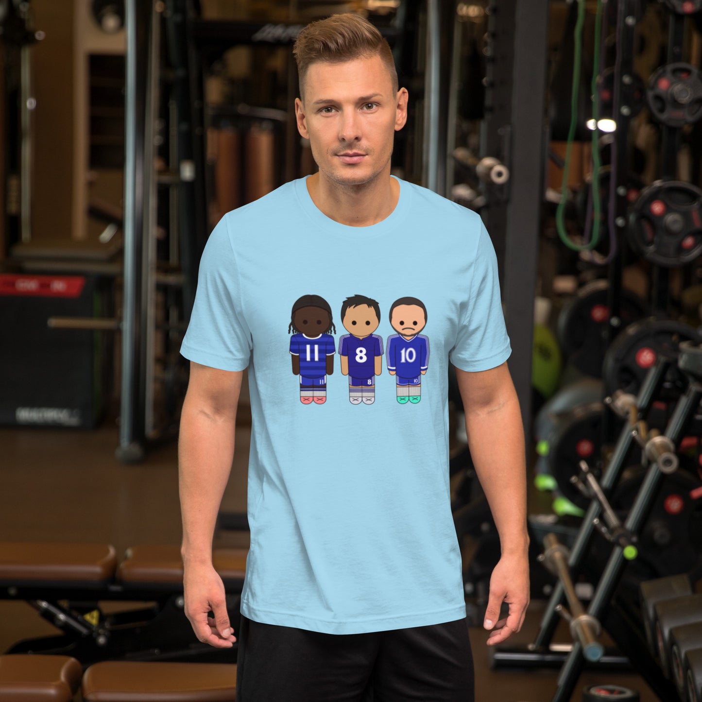 Chelsea Drogba-Lampard-Hazard Unisex t-shirt