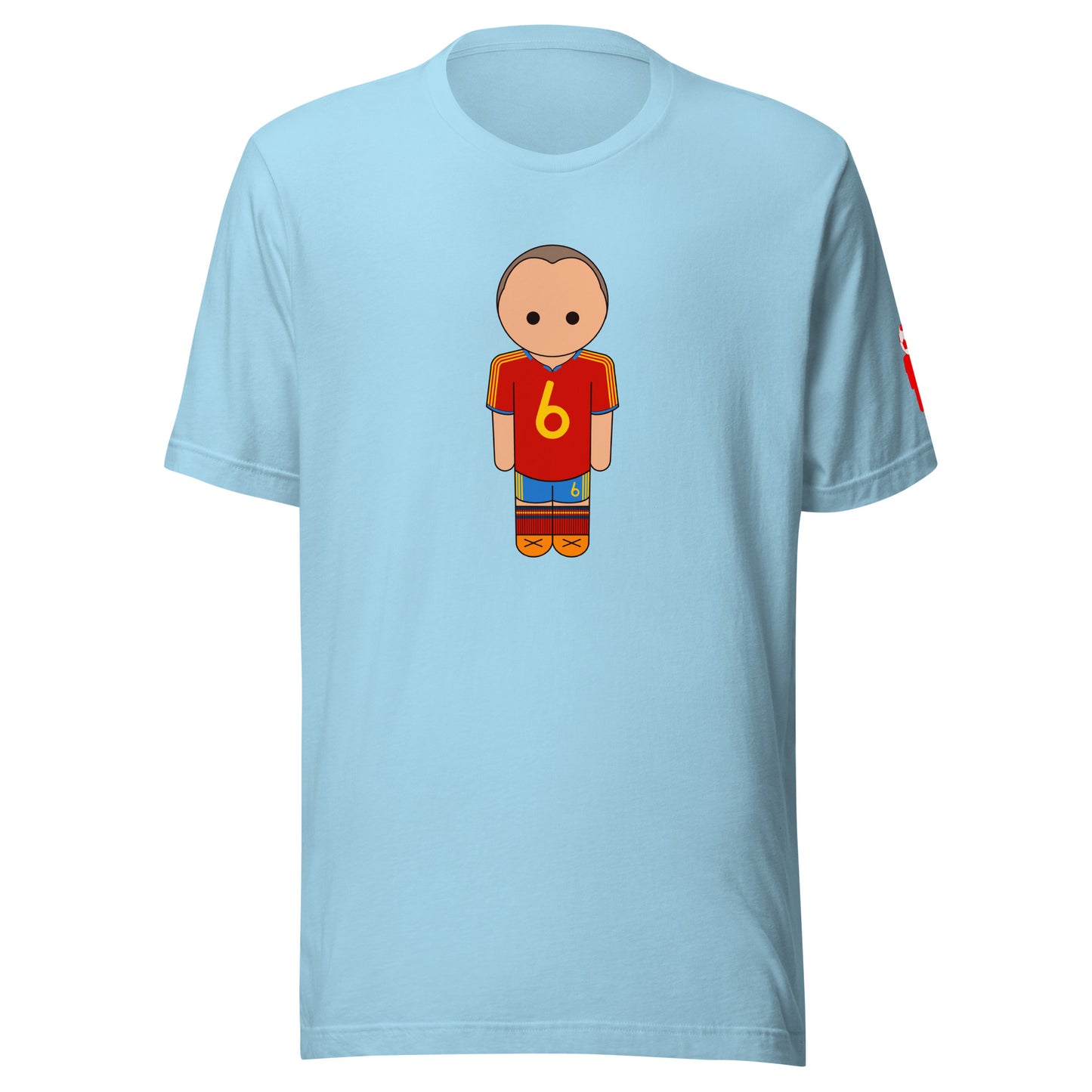 Iniesta Spain Home Unisex t-shirt