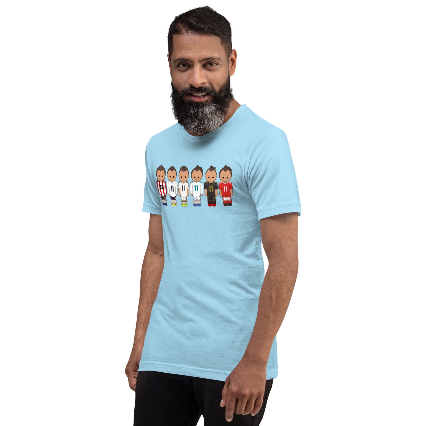 Gareth Bale Lineup Unisex t-shirt