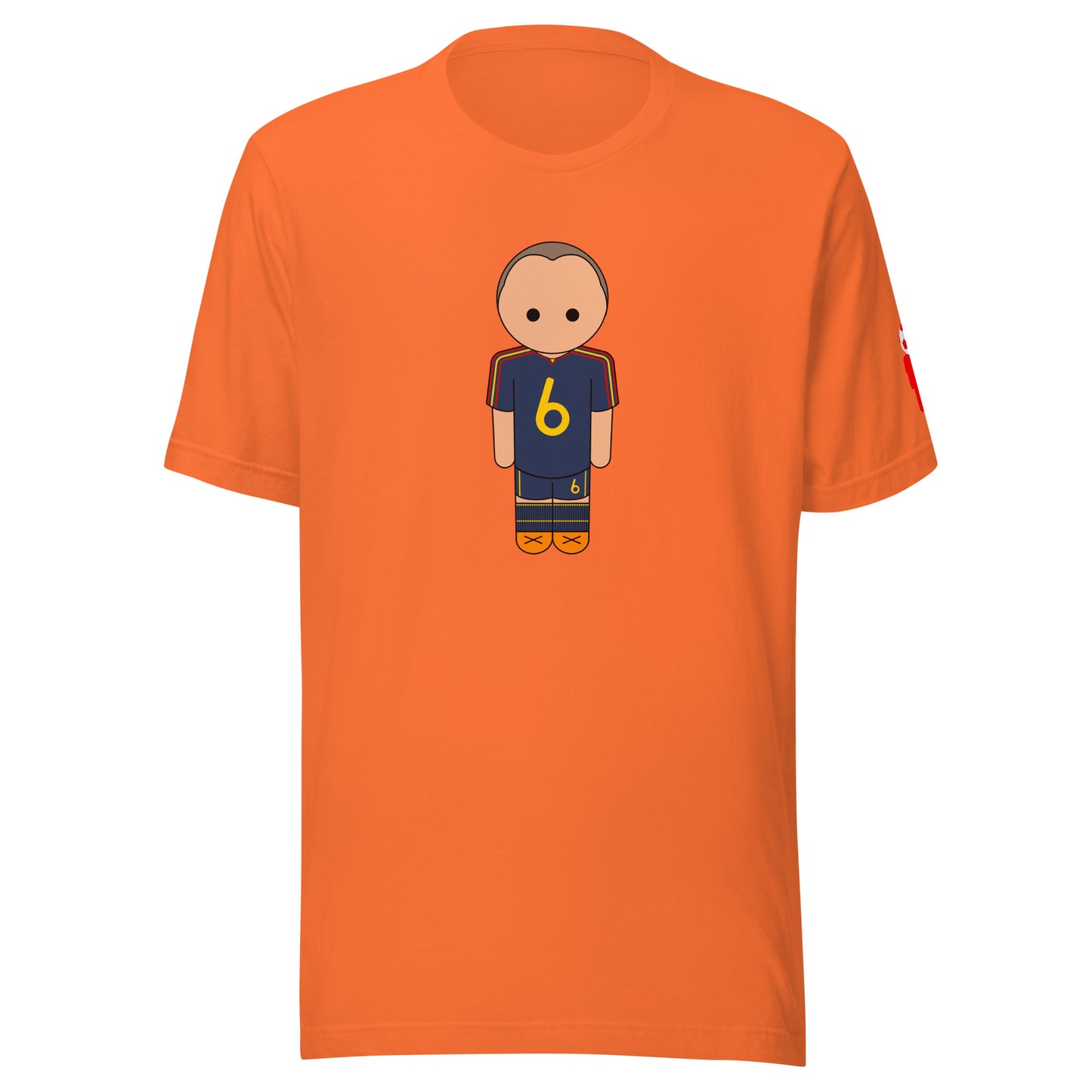 Iniesta Spain Away Unisex t-shirt