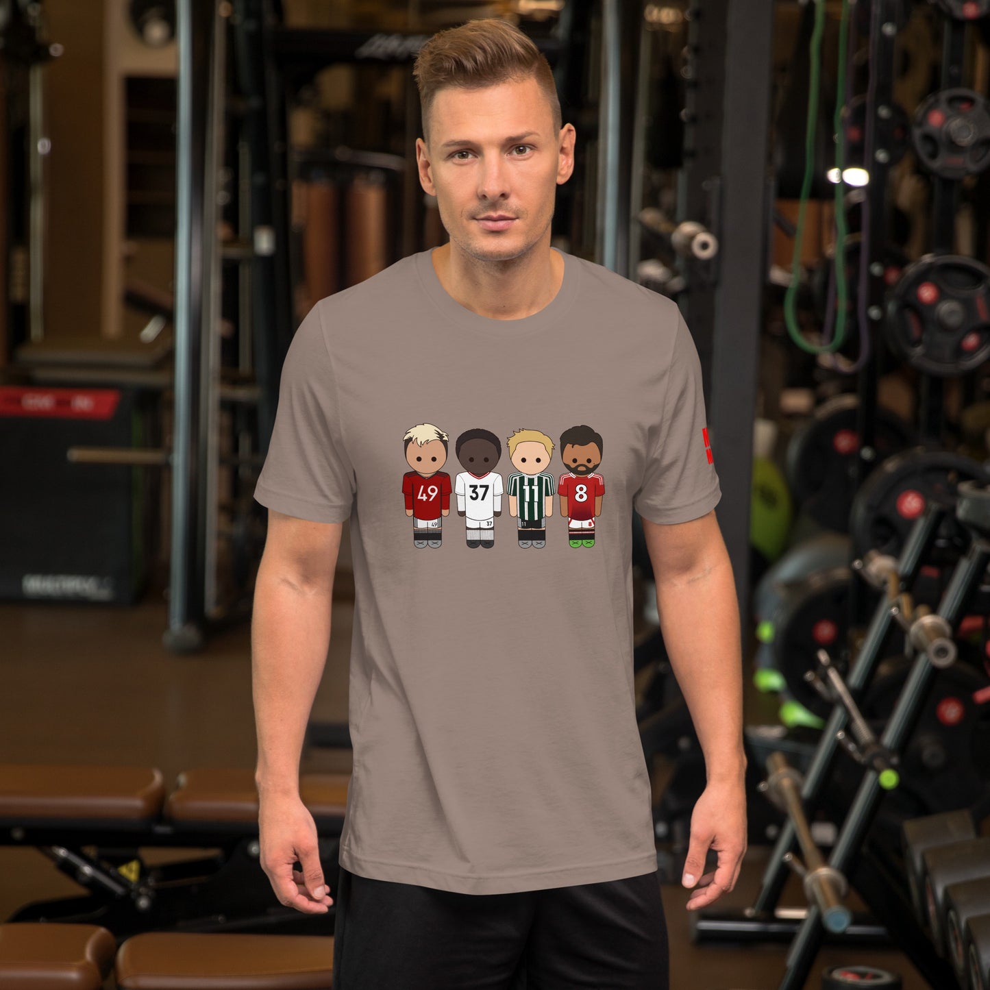 Manchester United Mainoo-Bruno-Hojlund-Garnacho Unisex t-shirt