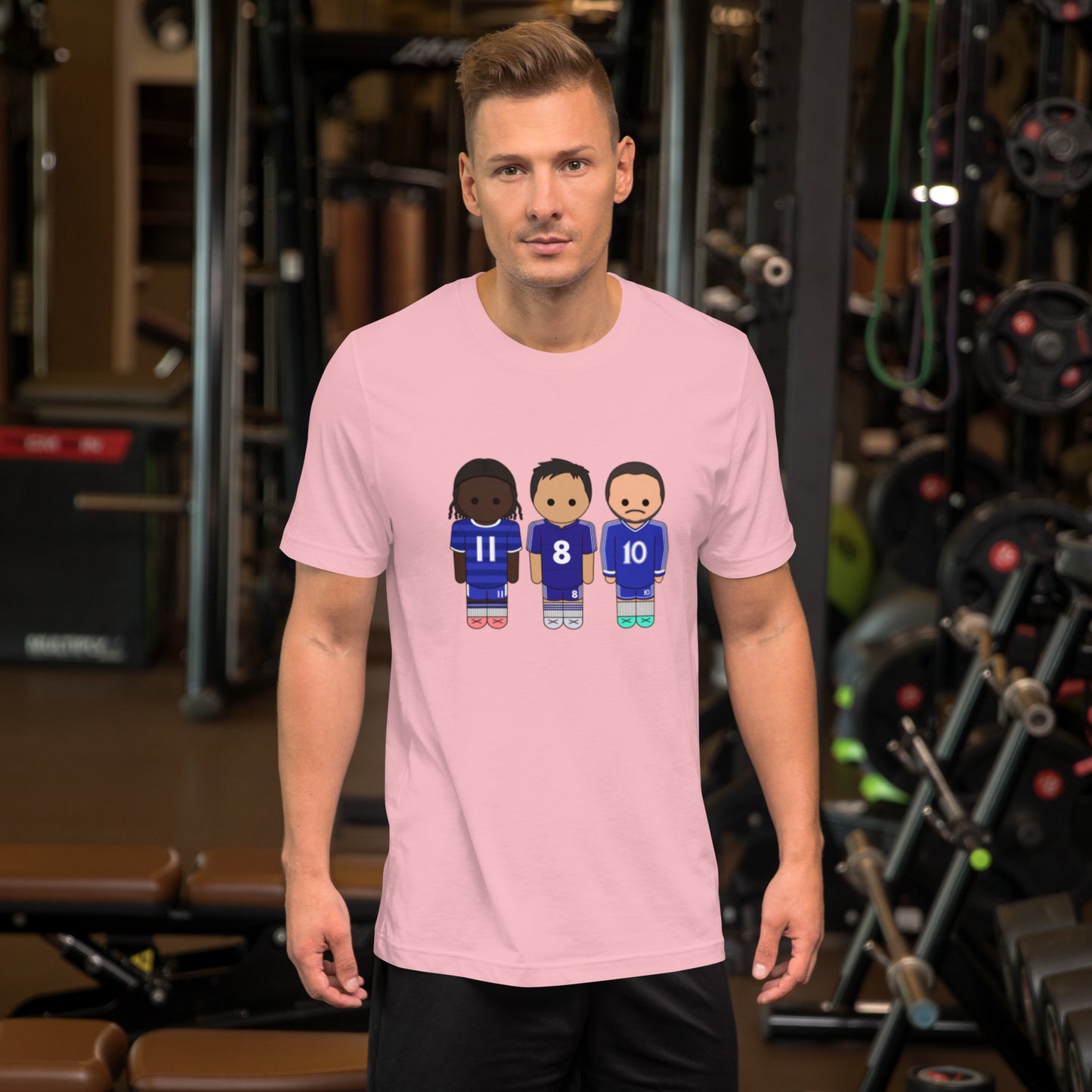 Chelsea Drogba-Lampard-Hazard Unisex t-shirt