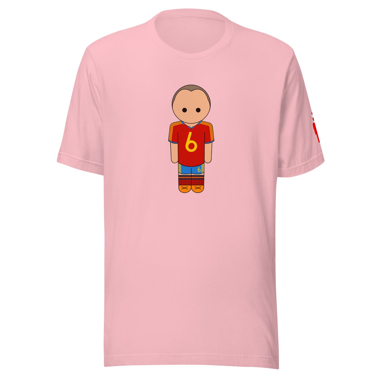 Iniesta Spain Home Unisex t-shirt