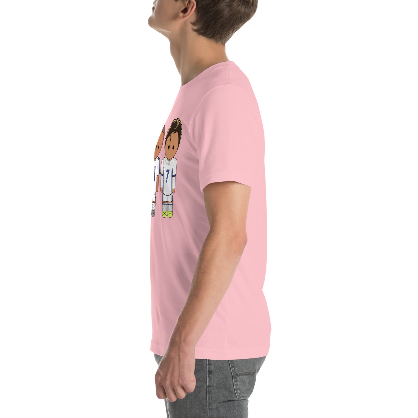 Ronaldo Nazario-Zidane-Cristiano Unisex t-shirt