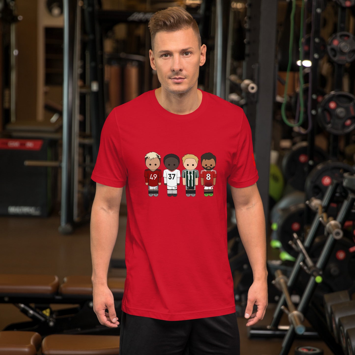 Manchester United Mainoo-Bruno-Hojlund-Garnacho Unisex t-shirt