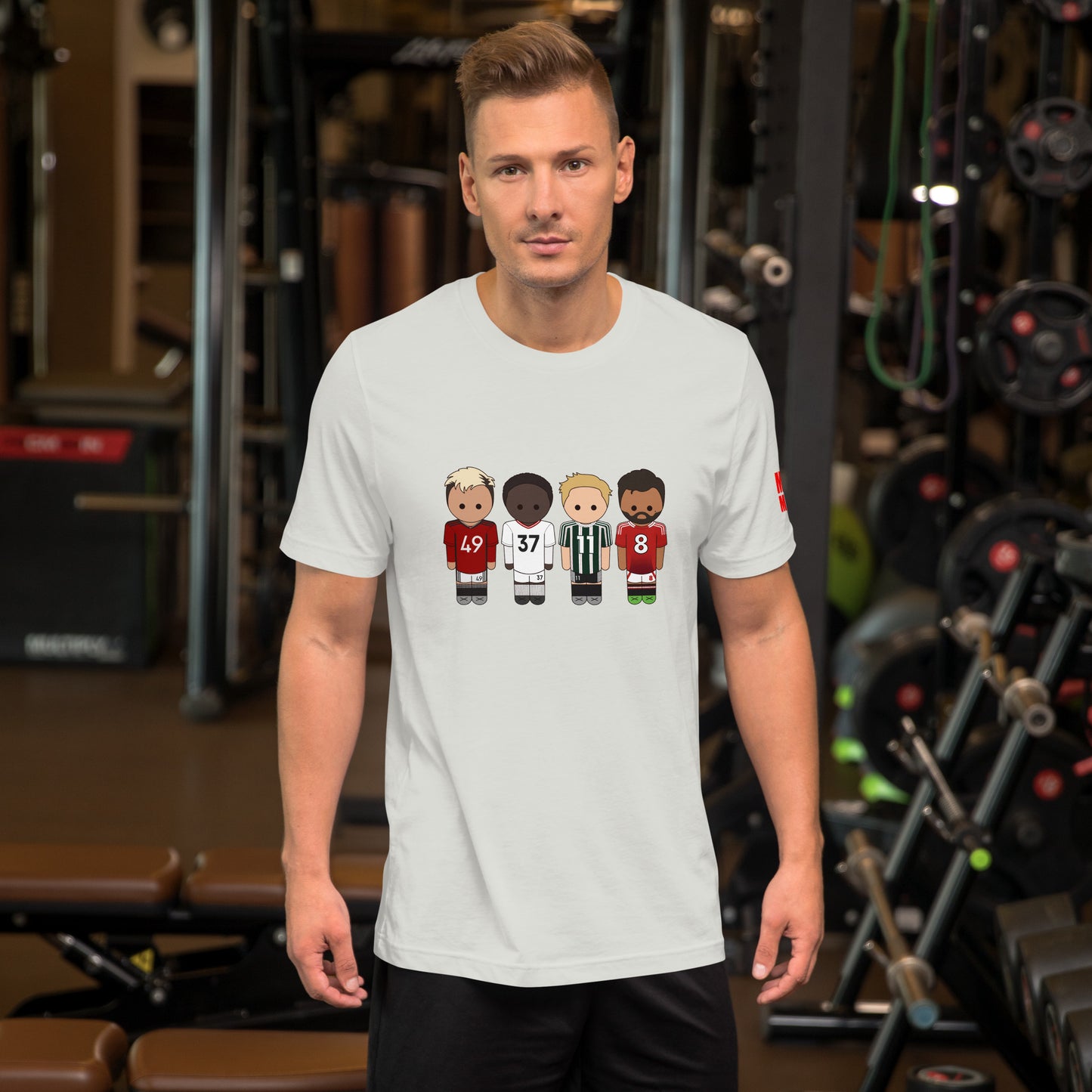 Manchester United Mainoo-Bruno-Hojlund-Garnacho Unisex t-shirt