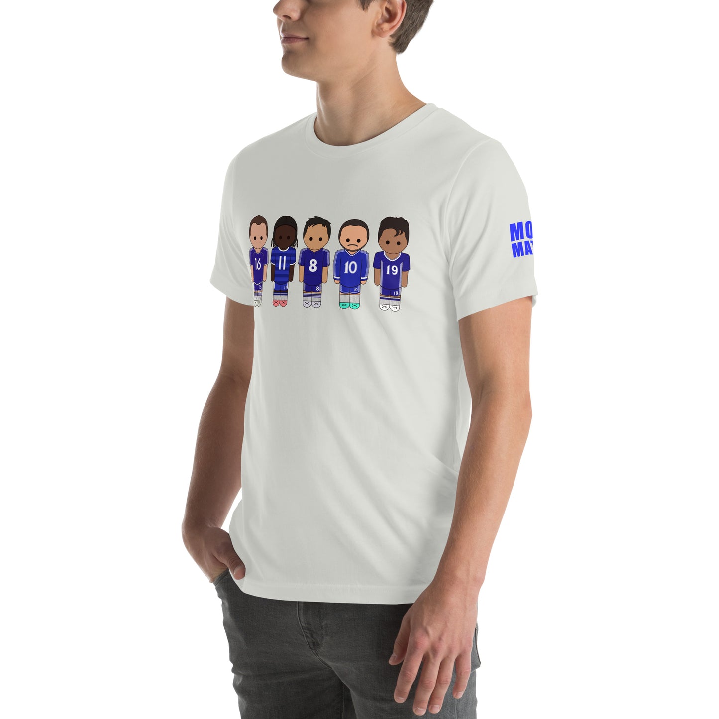 Chelsea Drogba-Lampard-Hazard-Robben-Costa Unisex t-shirt