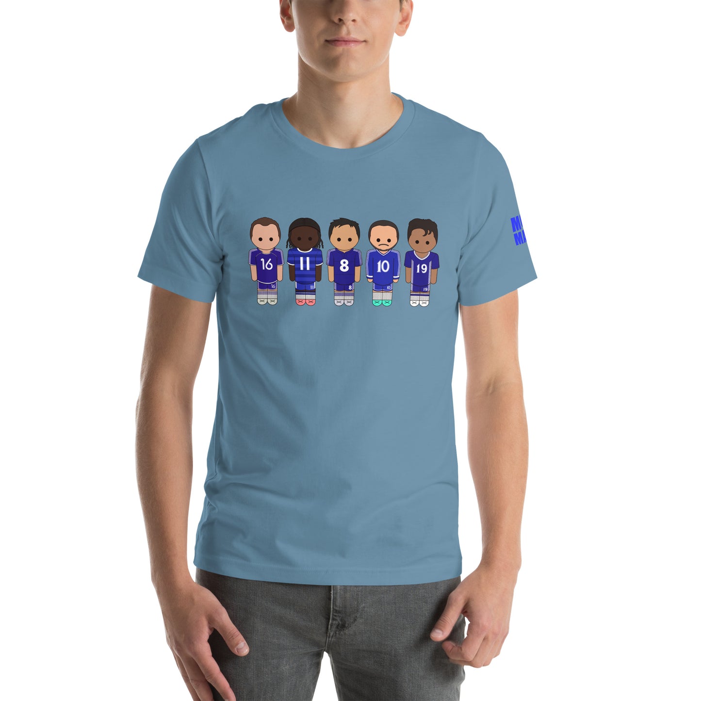 Chelsea Drogba-Lampard-Hazard-Robben-Costa Unisex t-shirt