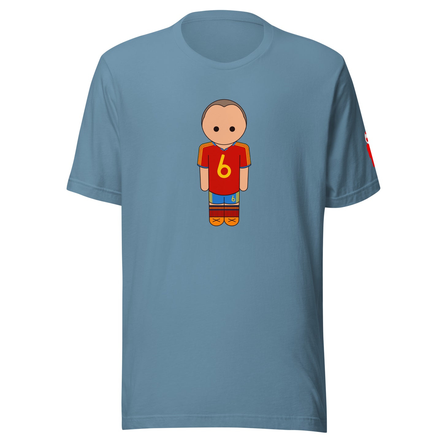 Iniesta Spain Home Unisex t-shirt