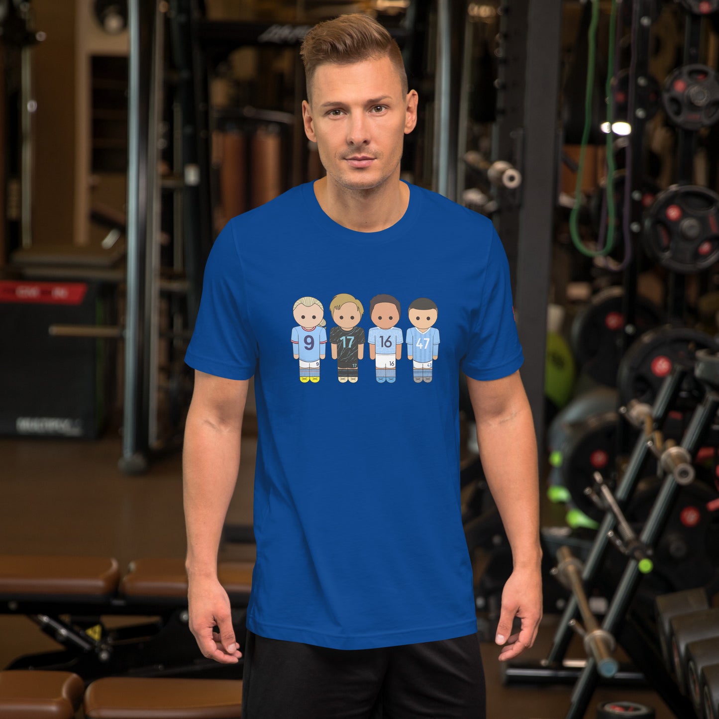 Manchester City Haaland-Foden-De Bruyne-Rodri Unisex t-shirt