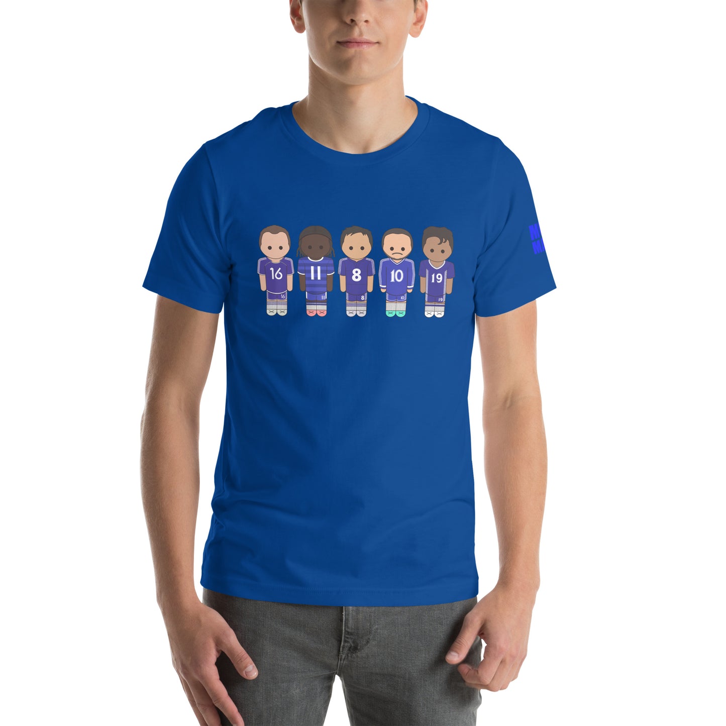 Chelsea Drogba-Lampard-Hazard-Robben-Costa Unisex t-shirt