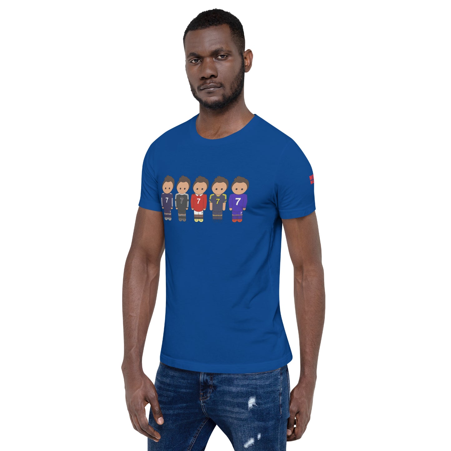 Ronaldo United-Real Madrid Unisex t-shirt