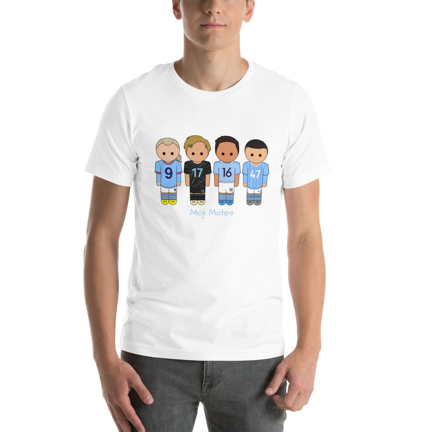 Man City Haaland De Bruyne Rodri Foden Unisex t-shirt