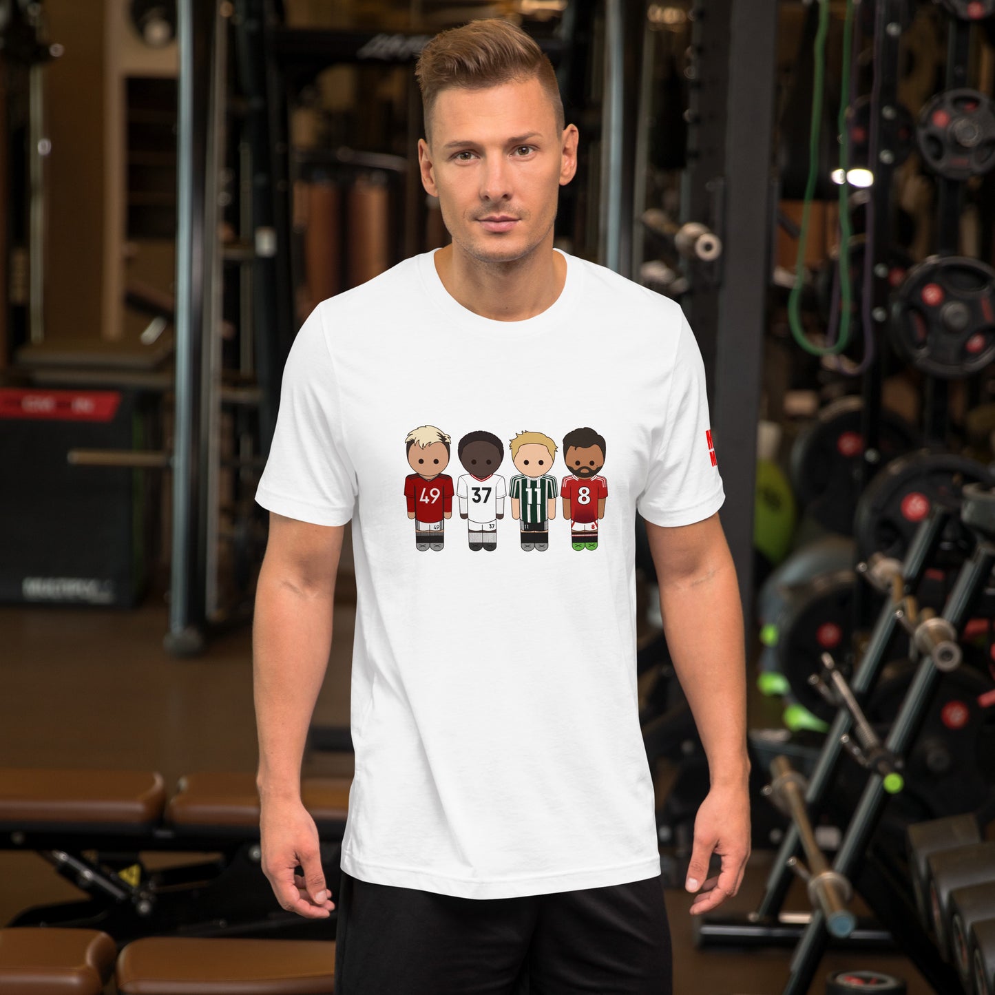 Manchester United Mainoo-Bruno-Hojlund-Garnacho Unisex t-shirt