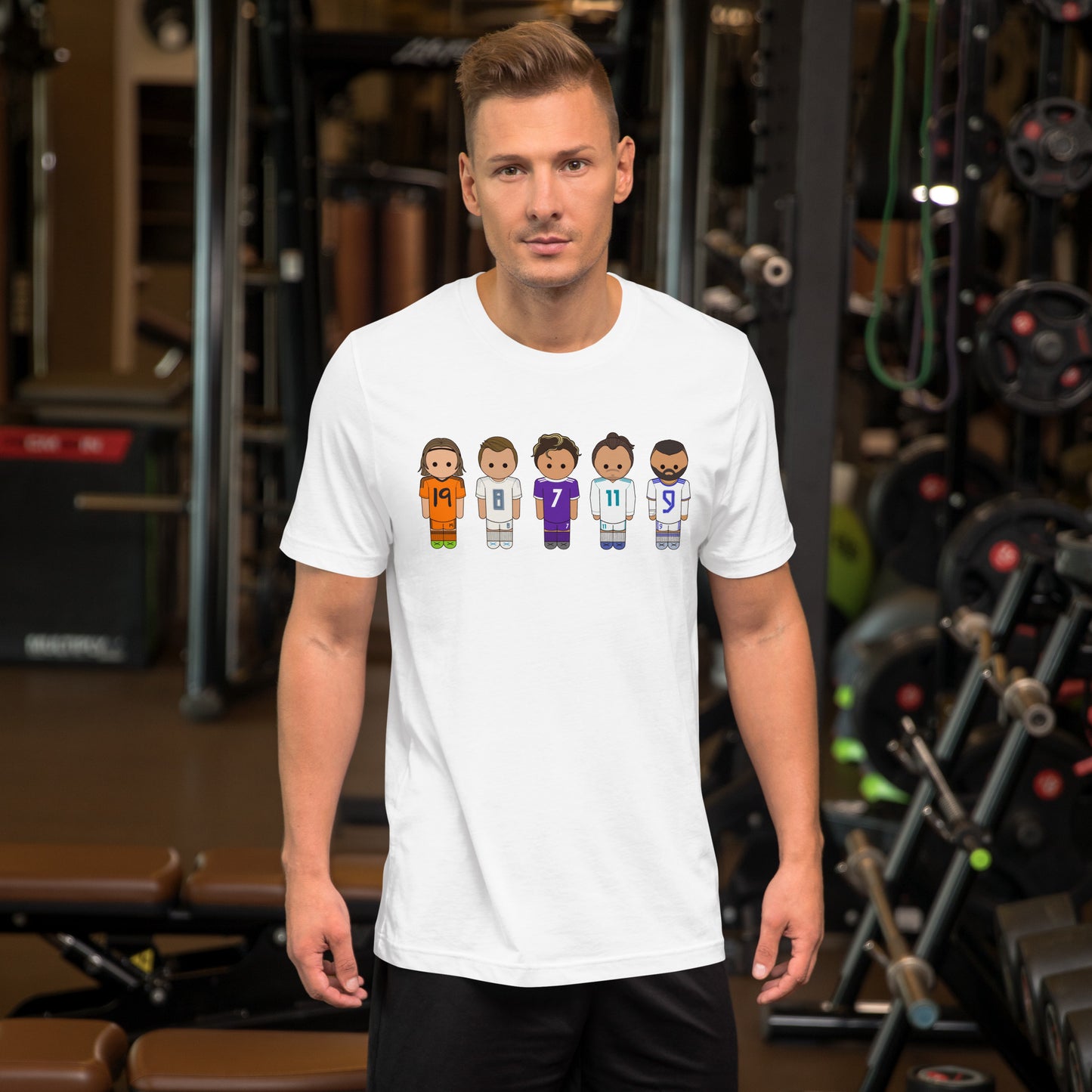 Real Madrid 5 Across Unisex t-shirt
