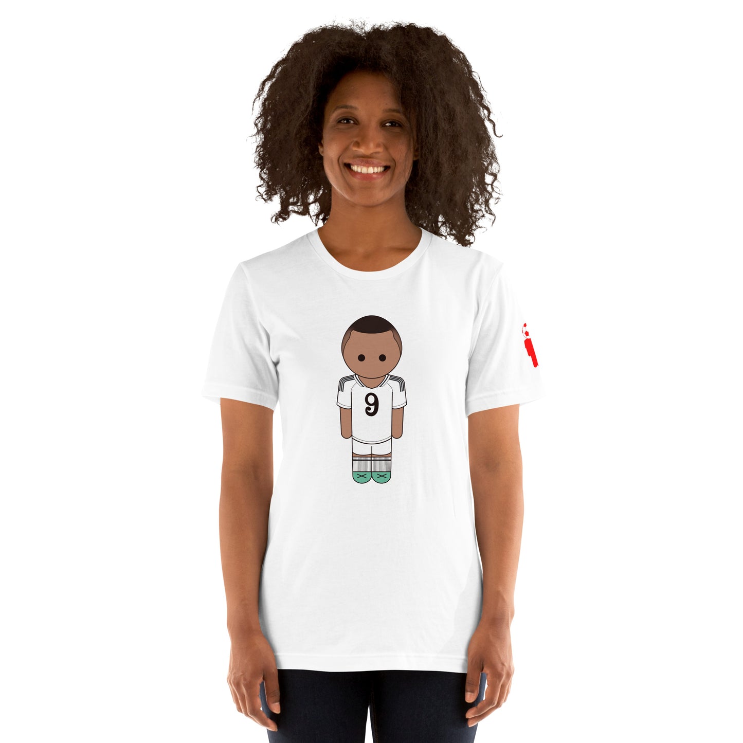 mbappe-white-unisex-t-shirt