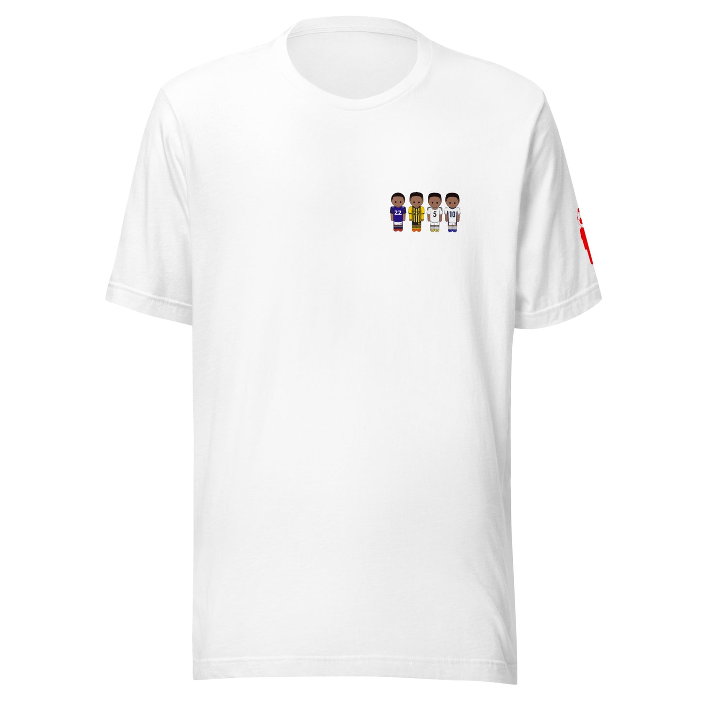 JB Club and England Lineup Unisex t-shirt