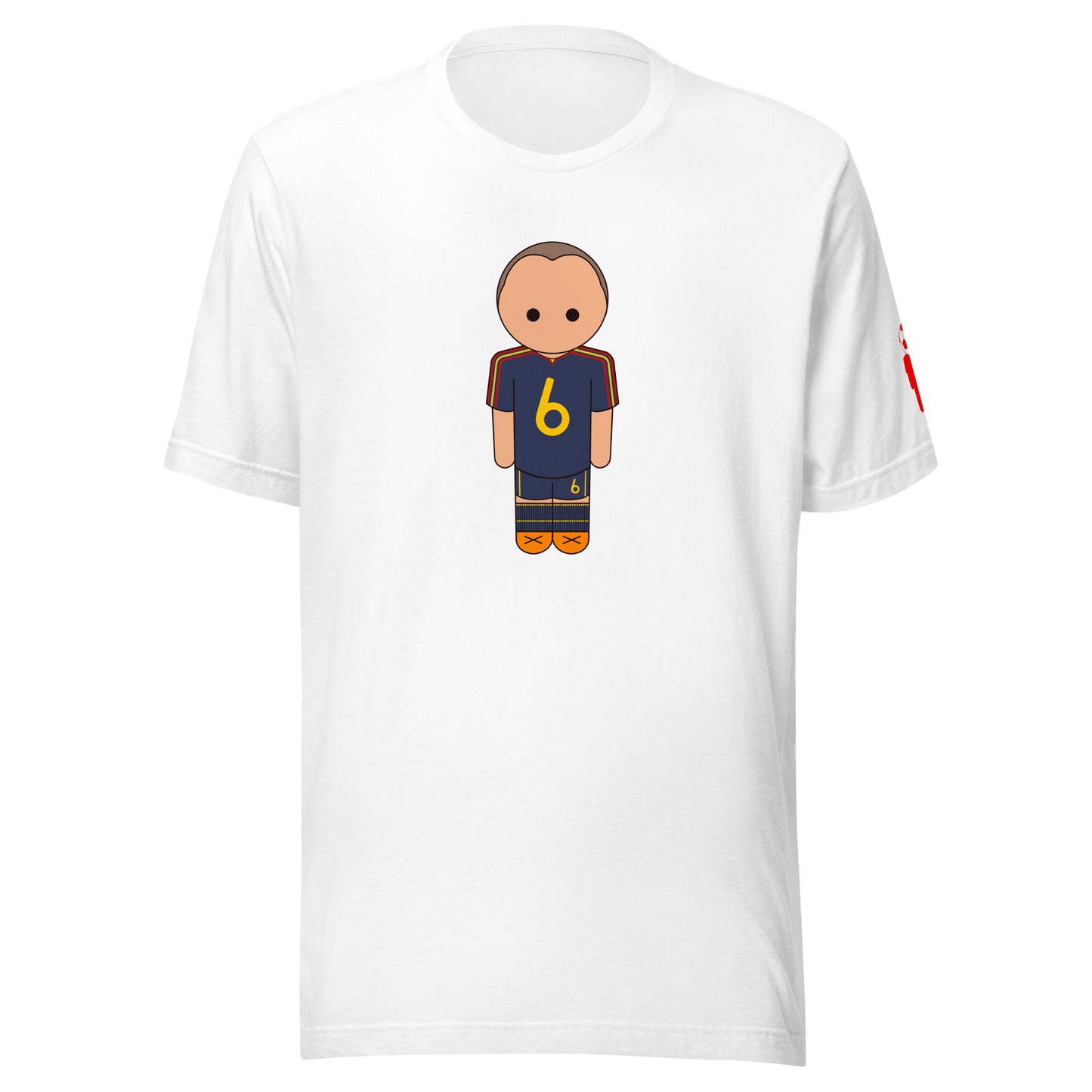 Iniesta Spain Away Unisex t-shirt