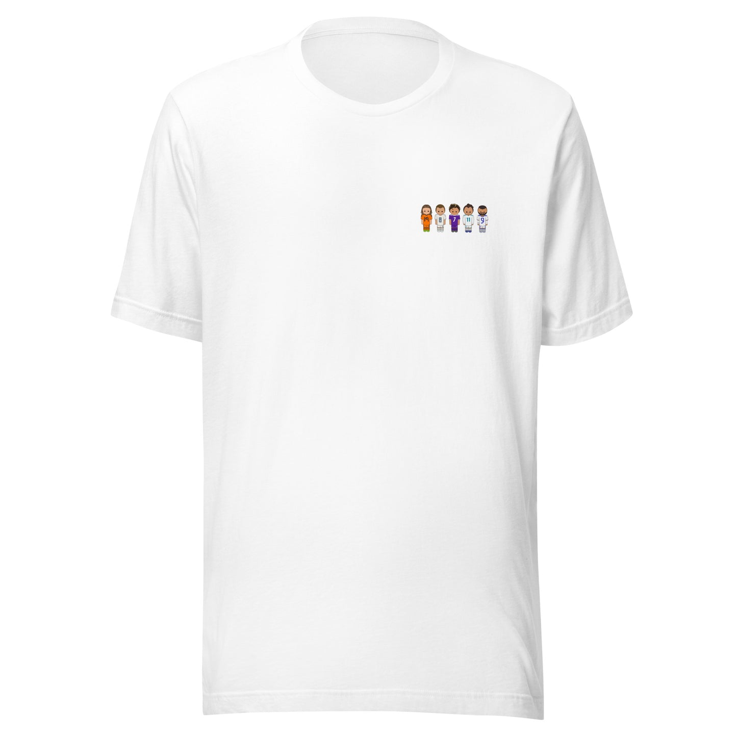 RM 5 Across Left Chest Unisex t-shirt