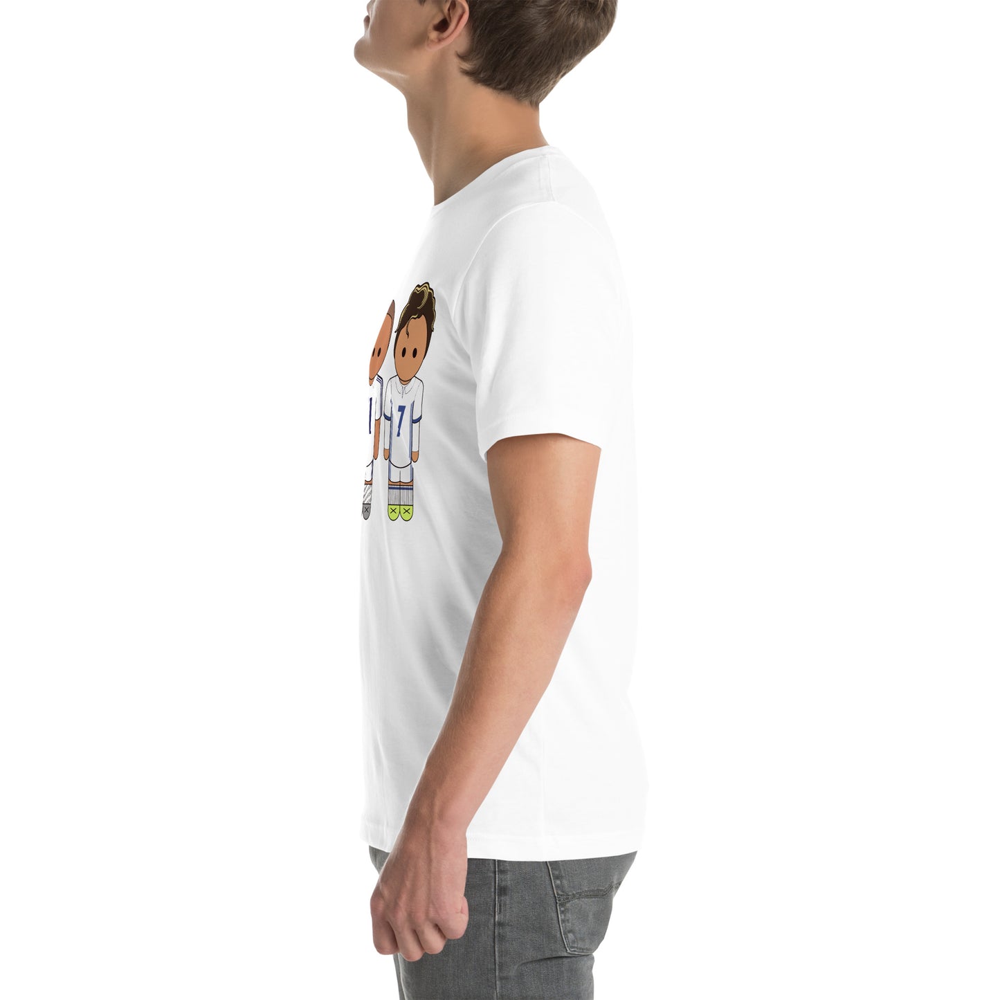 Ronaldo Nazario-Zidane-Cristiano Unisex t-shirt