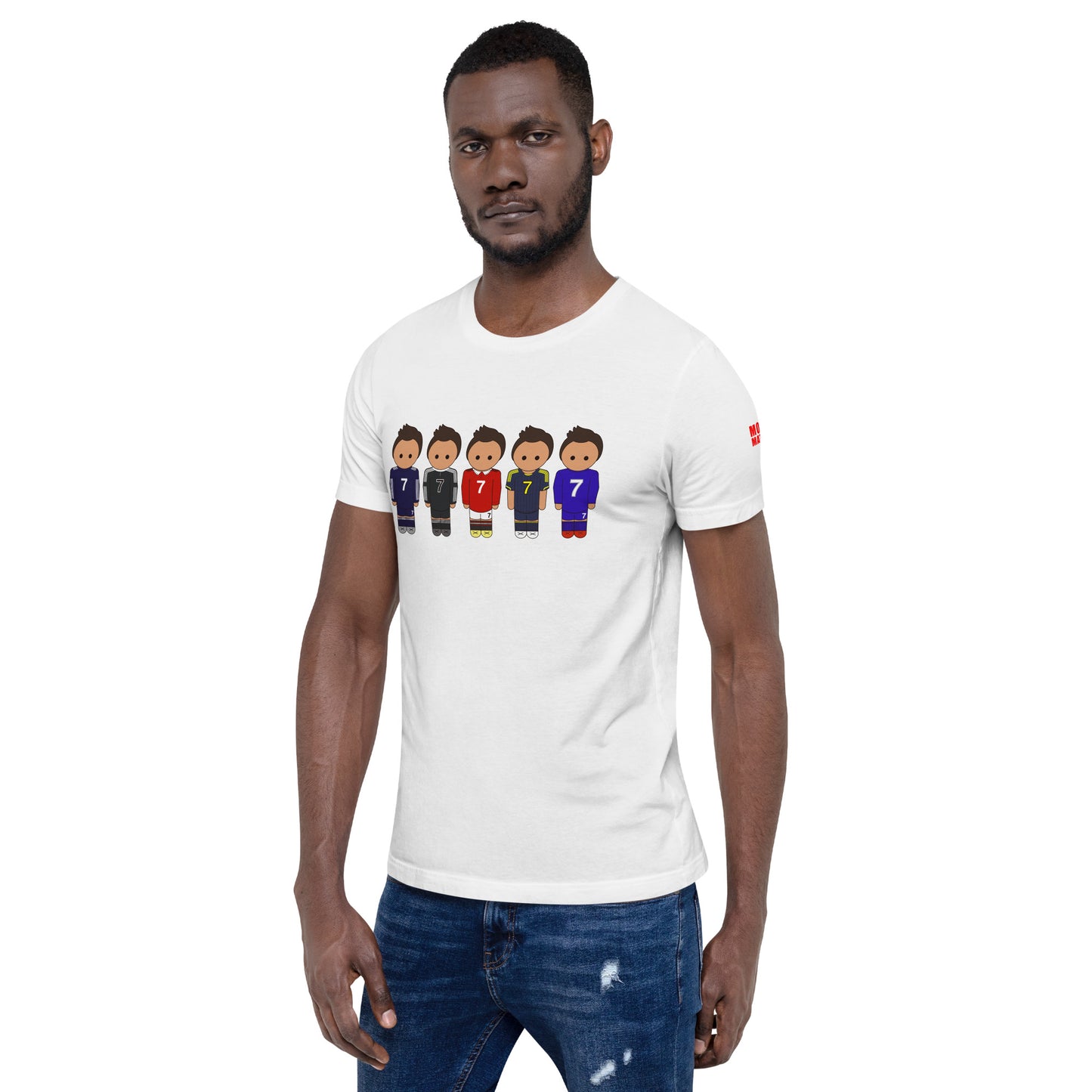 Ronaldo United-Real Madrid Unisex t-shirt