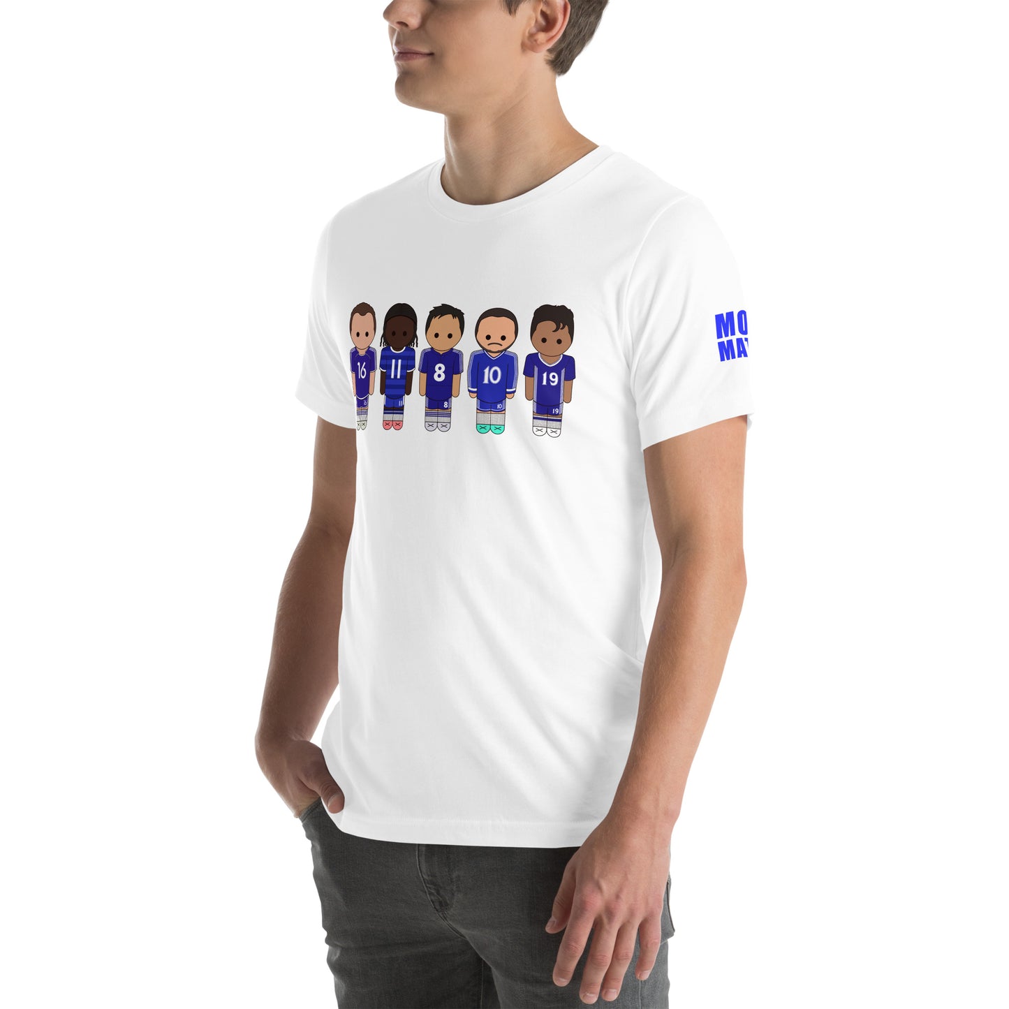 Chelsea Drogba-Lampard-Hazard-Robben-Costa Unisex t-shirt