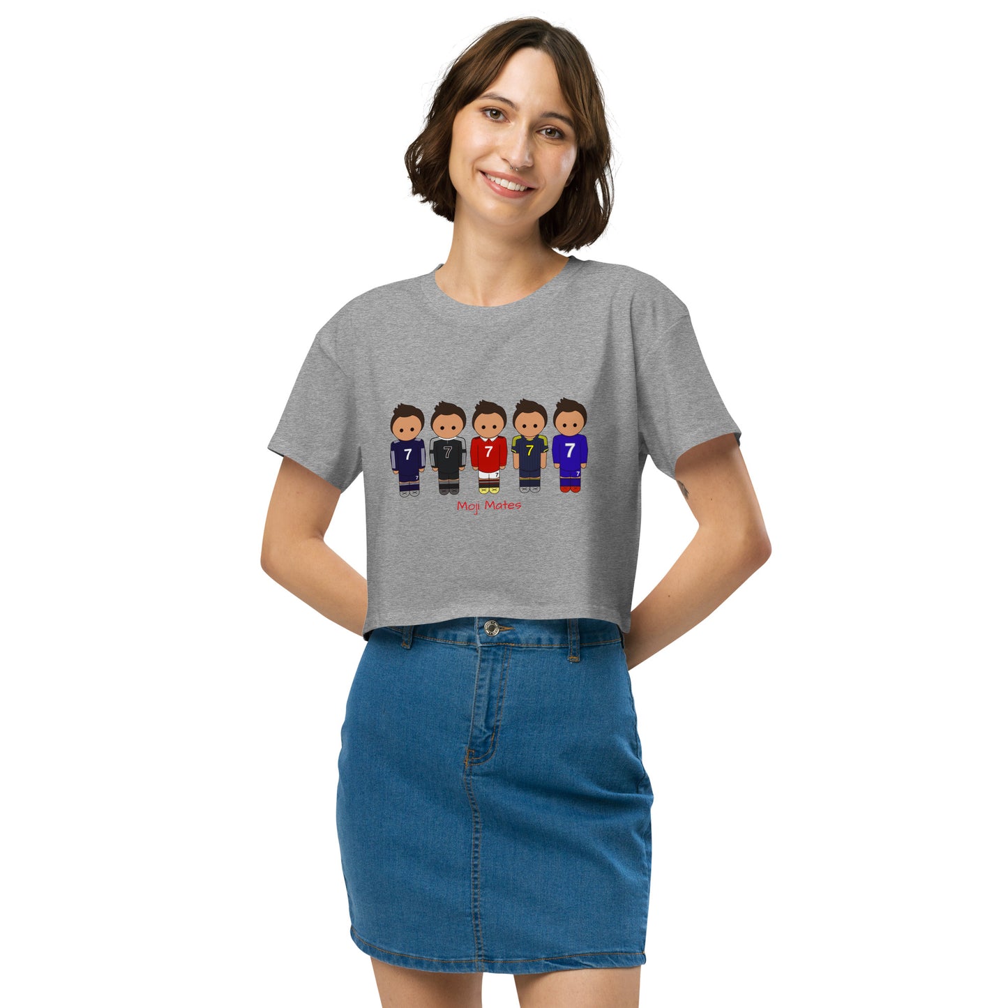Ronaldo United-Real Madrid Women’s crop top