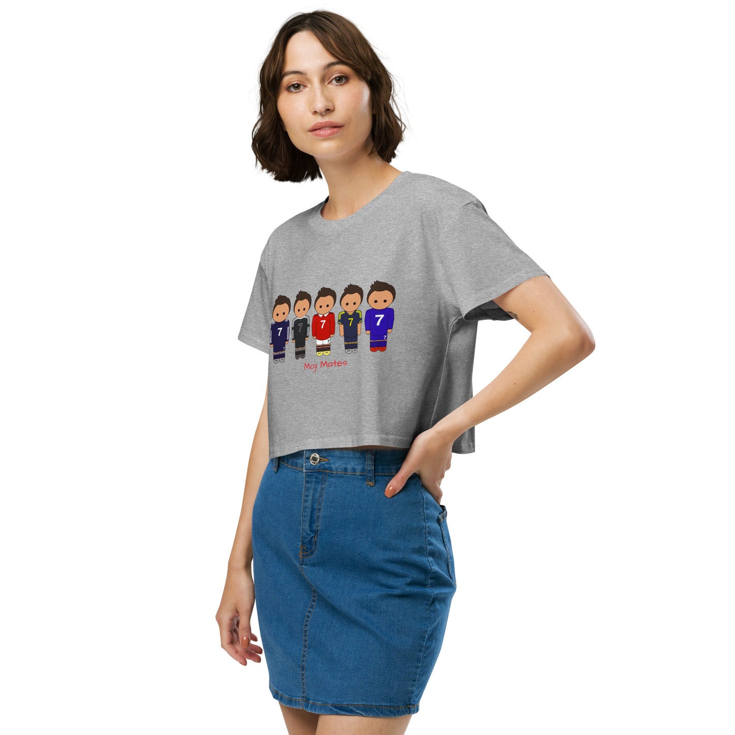 Ronaldo United-Real Madrid Women’s crop top