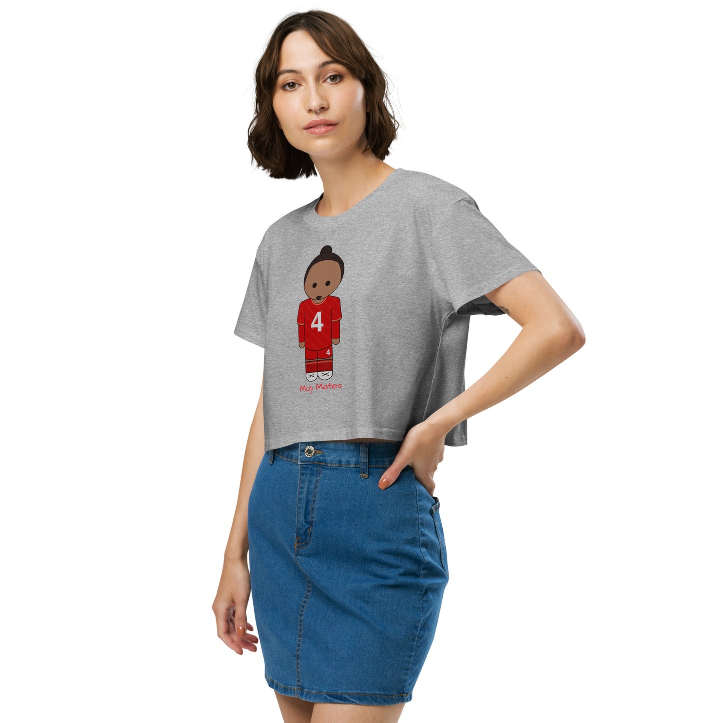 Virgil van Dijk Women’s crop top