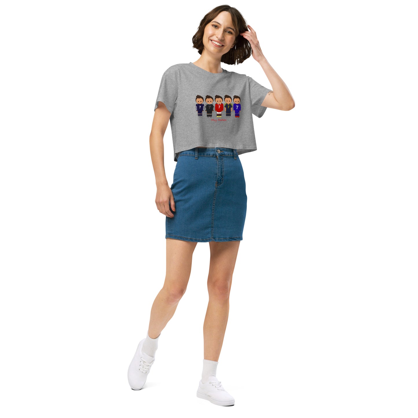 Ronaldo United-Real Madrid Women’s crop top