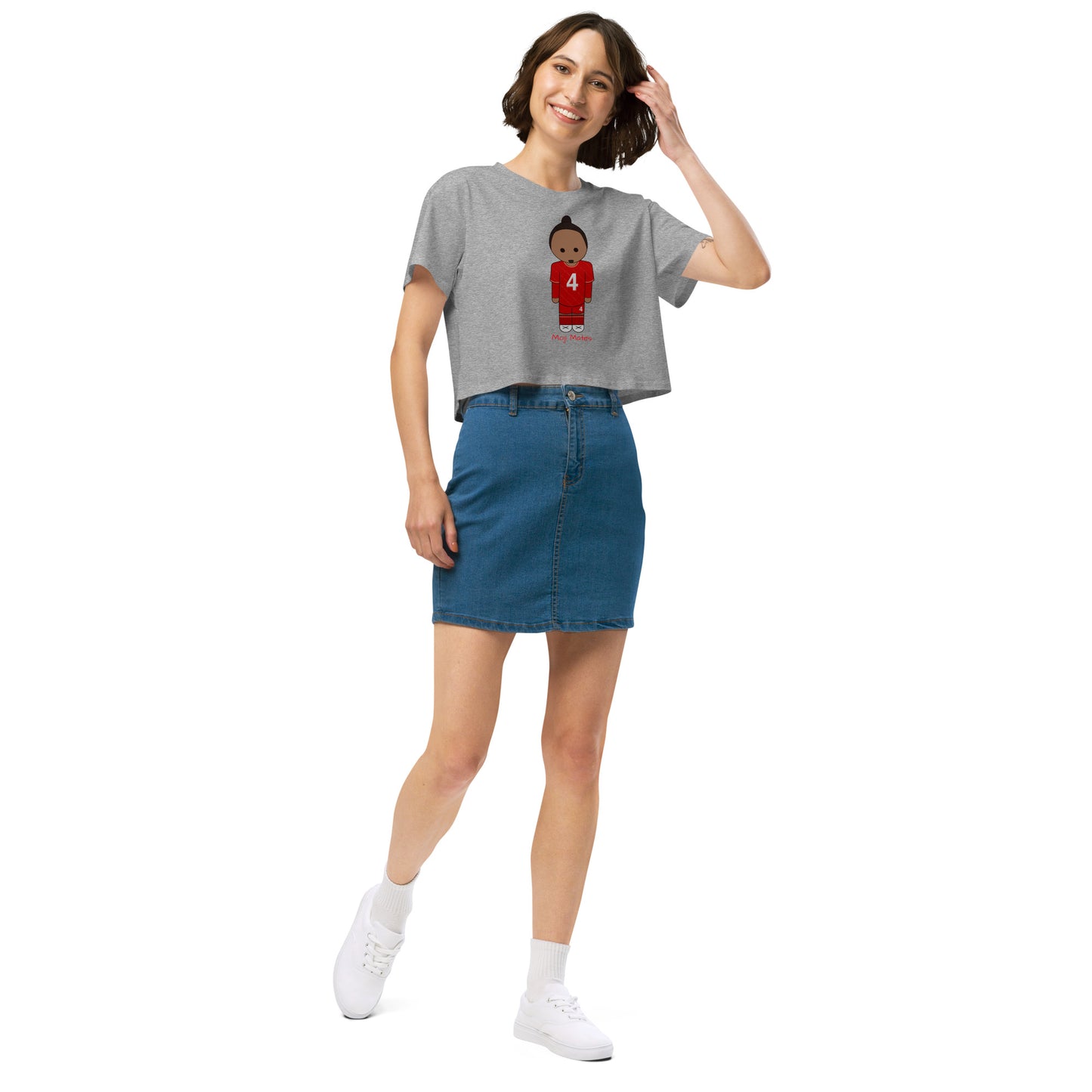 Virgil van Dijk Women’s crop top