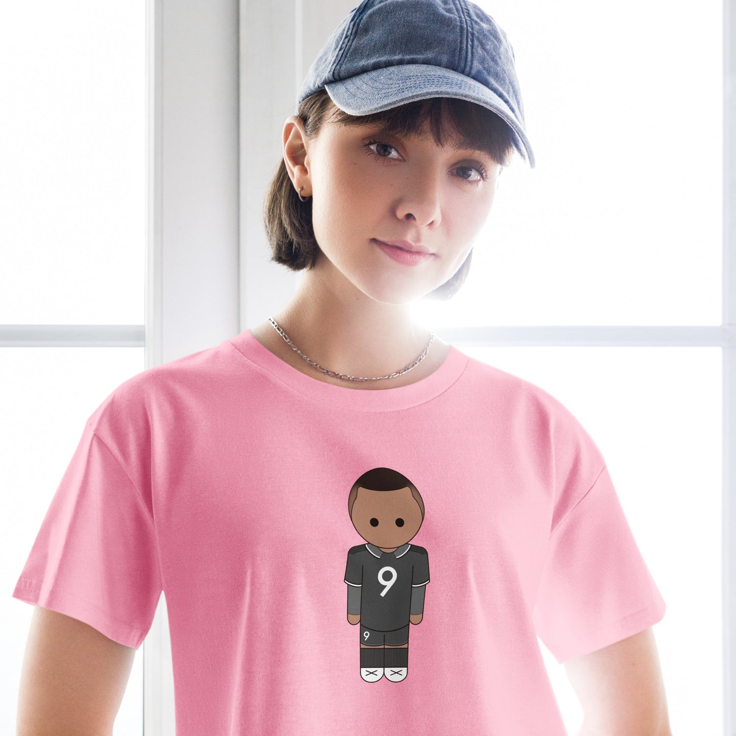 mbappe-gray-women-s-crop-top