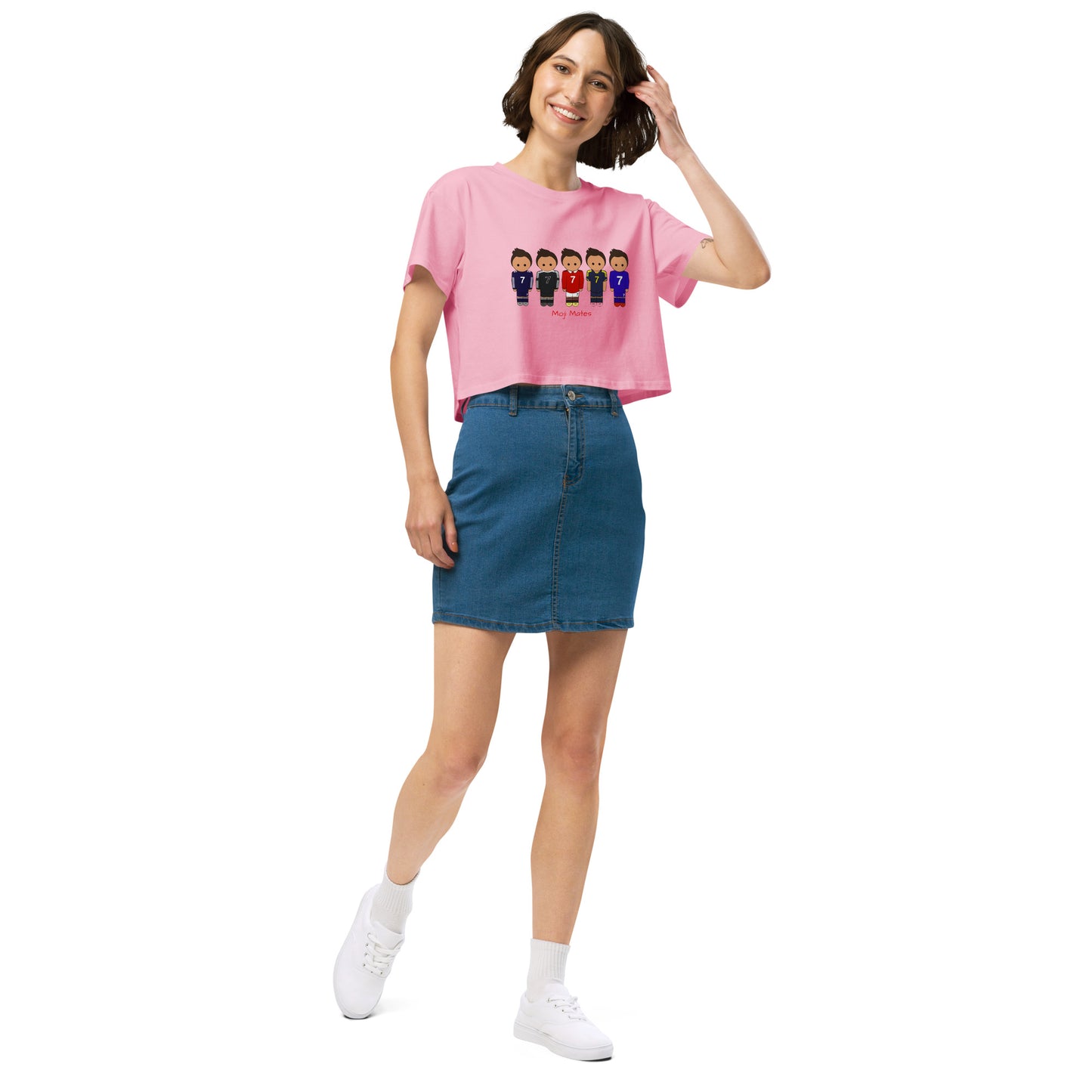 Ronaldo United-Real Madrid Women’s crop top