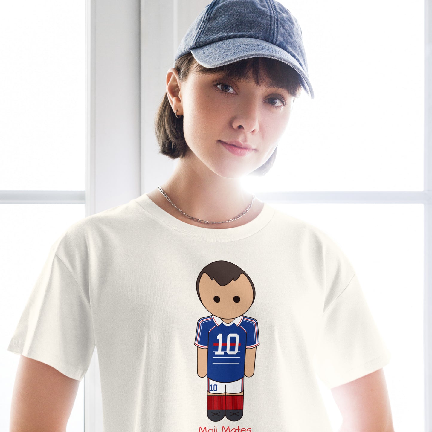 Zinedine Zidane Women’s crop top