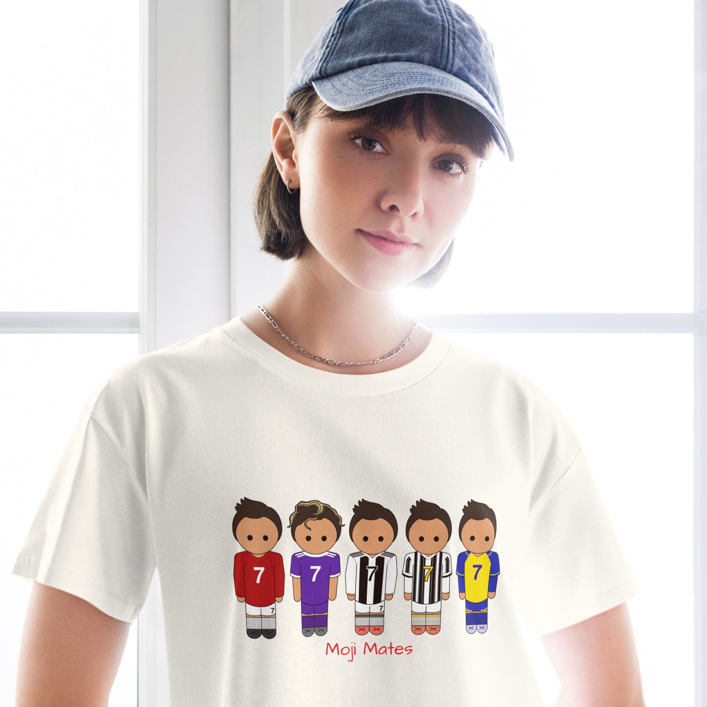 Ronaldo United-Real Madrid-Juventus-Al Nassr Women’s crop top