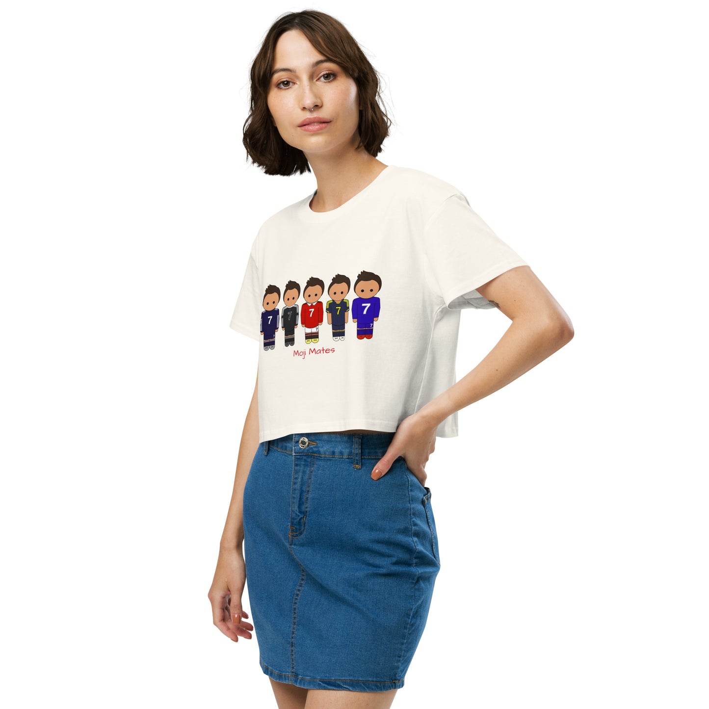 Ronaldo United-Real Madrid Women’s crop top